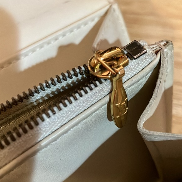 LOUIS VUITTON LV Monogram Vernis Porte Feuille Sarah Long Bifold Wallet TH1025 - Picture 6 of 15